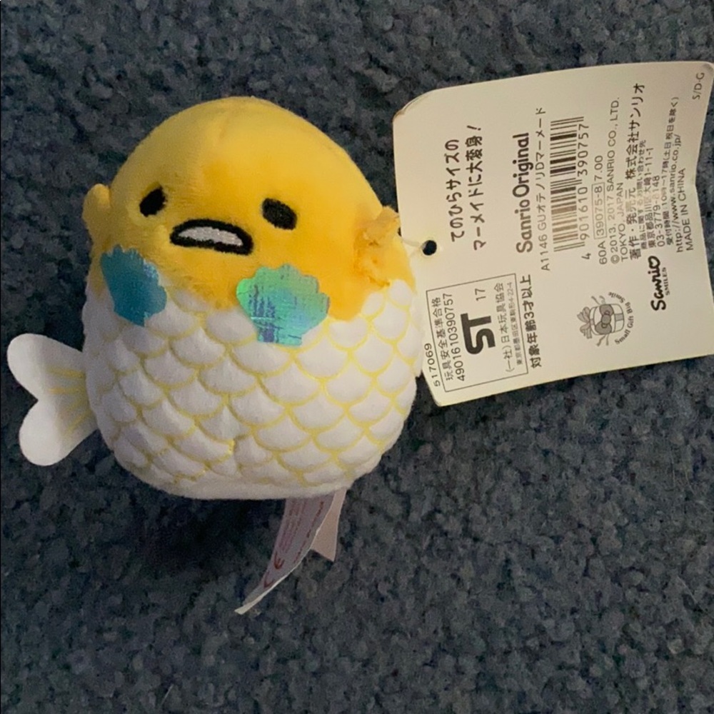 Gudetama mermaid